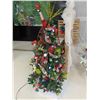 Image 1 : 5’ Decorated Christmas Tree w/ Lights – Elf Legs