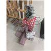 Image 3 : Electric Fireplace (no remote), Fake Gifts, Mini Tree