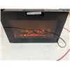 Image 4 : Electric Fireplace (no remote), Fake Gifts, Mini Tree