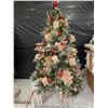 Image 1 : 6’ Decorated Christmas Tree w/ Lights – Gingerbread Theme