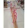 Image 3 : Light-Up Candy Canes w/ 2x4 Support Rails