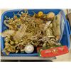 Image 3 : Large Lot of Gold Coloured Christmas Décor