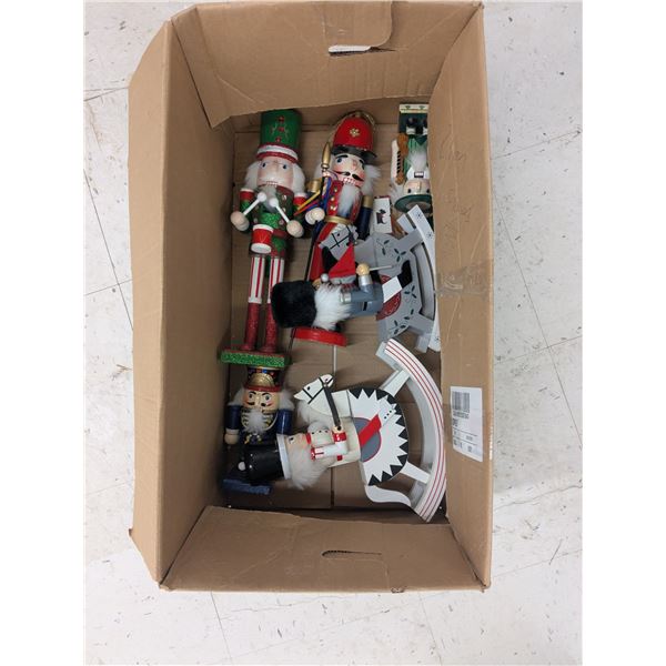Box of Wooden Nutcrackers