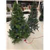 Image 1 : (2) 6’ Christmas Trees w/ Lights