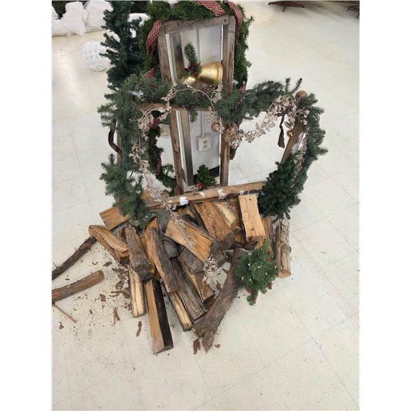 Lot of Firewood & Décor