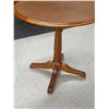 Image 2 : Round Wood Table – 30”x 30”H – Condition may Vary