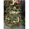Image 2 : 7’ Rustic Decorated Christmas Tree w/ Lights