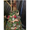 Image 3 : 7’ Rustic Decorated Christmas Tree w/ Lights