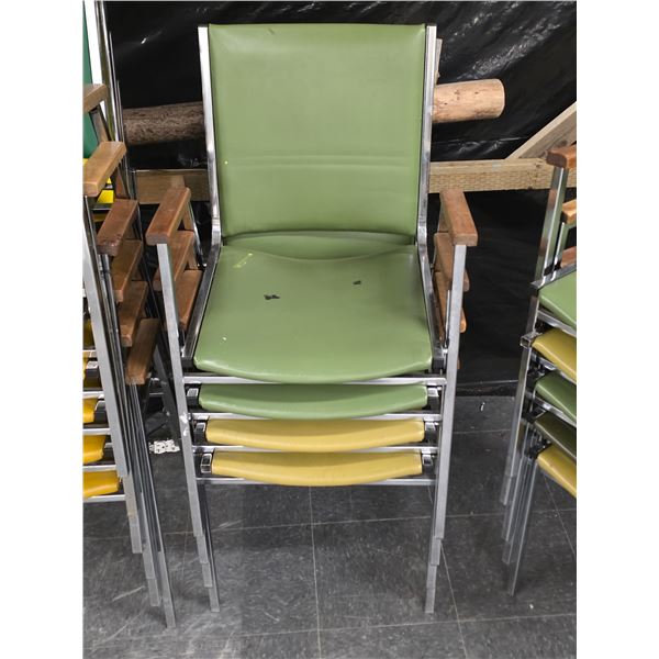 (4) Stacking Chairs