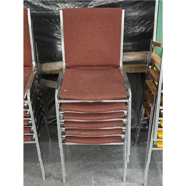 (6) Stacking Chairs