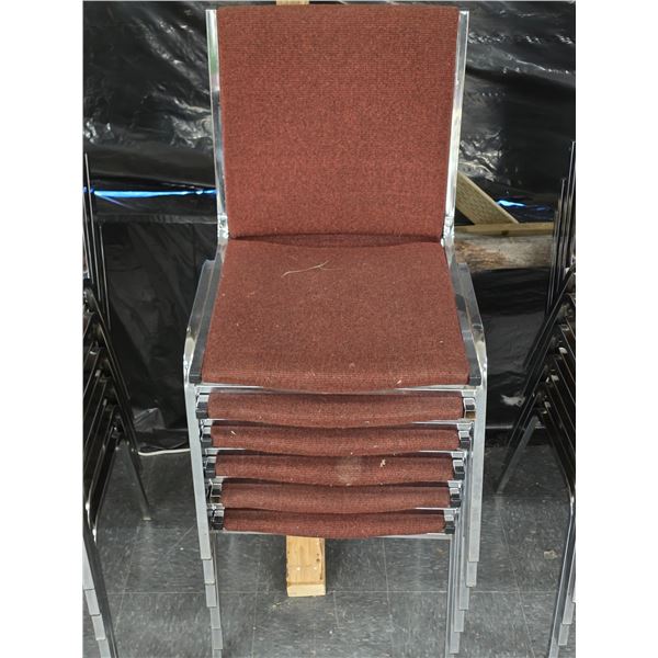 (6) Stacking Chairs