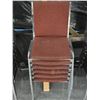 Image 1 : (6) Stacking Chairs