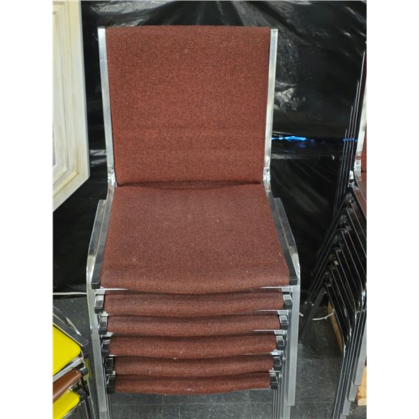 (6) Stacking Chairs