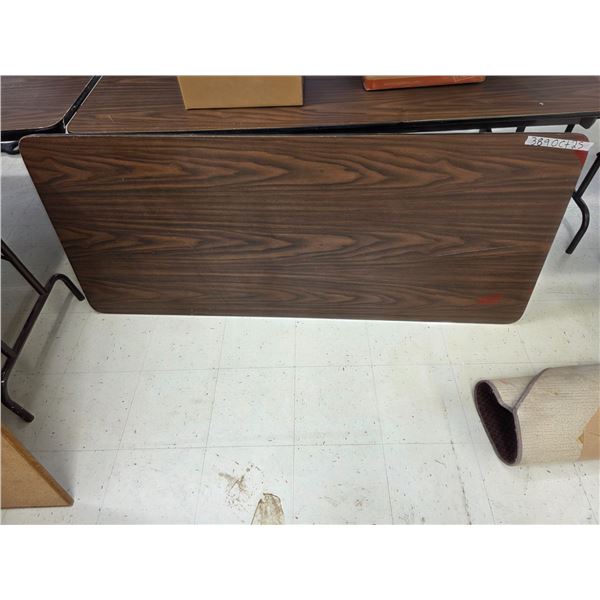 Foldable Table **Broken – Does not Stand** – 8’x 30”x 30[x=#8221