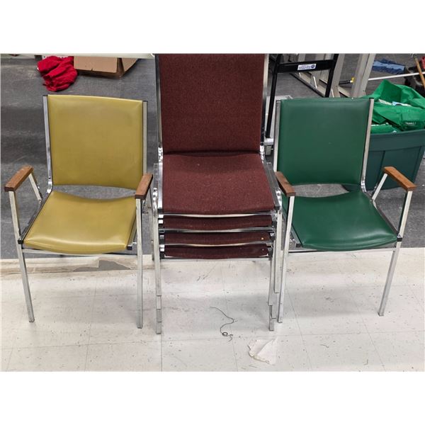 (6) Stacking Chairs