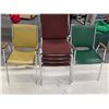 Image 1 : (6) Stacking Chairs