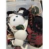 Image 3 : Tote of Christmas Décor, etc.