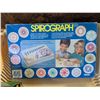Image 2 : Vintage Spirograph, Sidewalk Chalk, Metal Storage Box, etc.