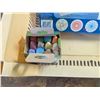 Image 3 : Vintage Spirograph, Sidewalk Chalk, Metal Storage Box, etc.