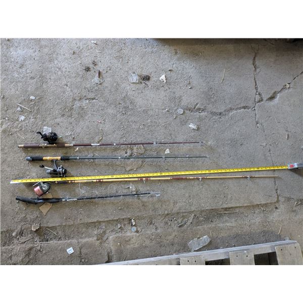 Vintage Fishing Rod Lot