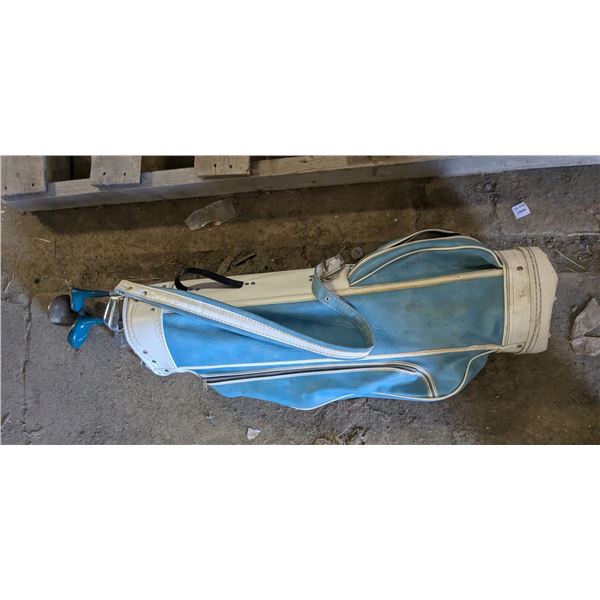 Golf Clubs in Cooper Bag