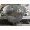 Image 2 : Galvanized GSW Washtub, 22”