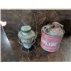 Image 1 : Vintage/Antique CNR Lantern & 1-Gal Gas Can