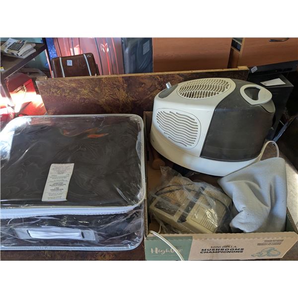 Like New Dr. Scholls Massaging Seat Cushion, Dehumidifier, Adding Machine