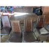 Image 1 : Dining Room Table and (4) Chair Set