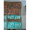 Image 2 : (4) Pairs Vintage Saskatchewan License Plates (1963,1965)