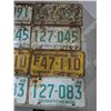 Image 2 : (4) Pairs Vintage Saskatchewan License Plates (1966,1967,1968)