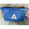 Image 3 : 1973 Ontario License Plate, (2) Modern Saskatchewan License Plates, Blue Recycle Bin