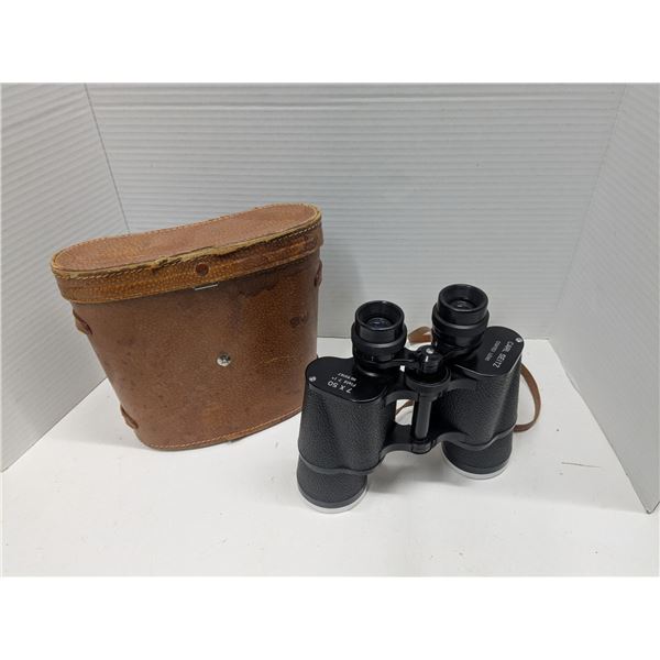 Vintage 7x50mm Binoculars w/ Carry Case