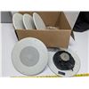 Image 1 : (5) Flush-Mount Ceiling Speakers