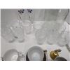 Image 7 : Lot of Assorted Glassware and Chinaware inc. 1959 Shellbrook, SK Calendar Plate