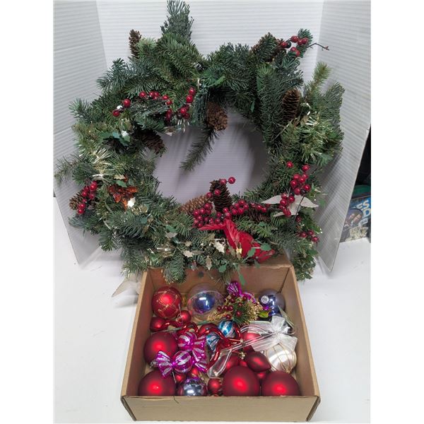 Christmas Wreath & Tree Ornaments