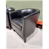 Image 2 : LOT DE 2 FAUTEUILS CLUB SIMILICUIR NOIR