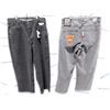 Image 1 : LOT DE 2 JEANS HOMEBOY ASSORTIS NOIR ET GRIS GRANDEUR: 34X32 BAGGY, (NEUFS)
