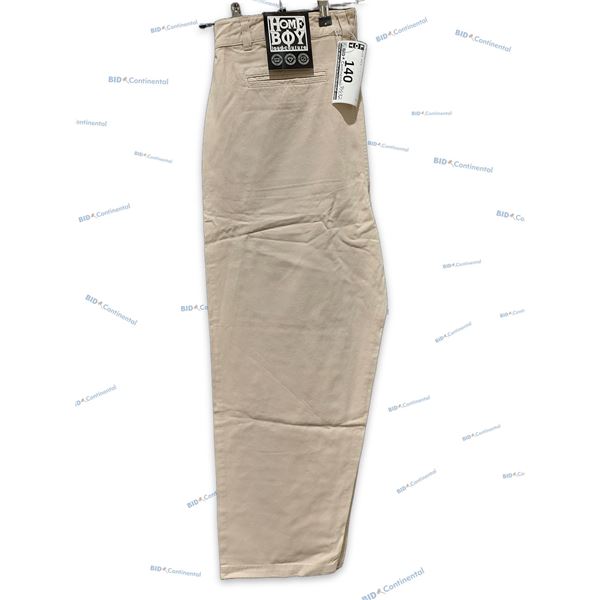 PANTALON HOMEBOY CHINO TAUPE GRANDEUR: 34X32 XTRA MONSTER CHINO, (NEUF)