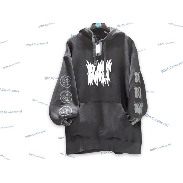 CHANDAIL À CAPUCHE BLAST SKATES NOIR GRANDEUR: M YOKAI GHOULIE HOODIE, (NEUF)