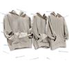Image 1 : LOT DE 3 CHANDAILS À CAPUCHE UNIS BEIGE GRANDEUR: S, GRANDEUR: M ET GRANDEUR: L, (NEUFS)