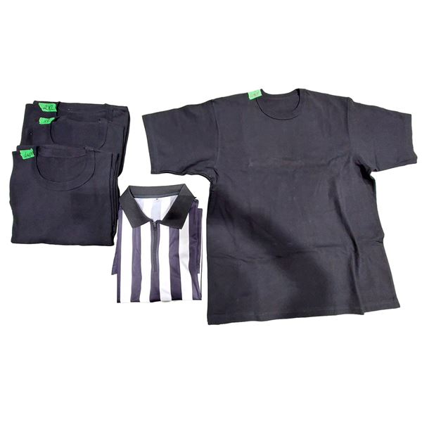 LOT DE 5 T-SHIRTS ET POLO ASSORTIS, (NEUFS)