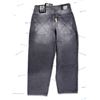 Image 4 : LOT DE 2 JEANS HOMEBOY ASSORTIS GRIS FONCÉ ET BLEU PÂLE GRANDEUR: 34X34, (NEUFS)