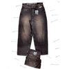 Image 4 : LOT DE 3 JEANS HOMEBOY ASSORTIS BLEU DÉLAVÉ SABLE, BLEU ET BRUN GRANDEUR: 32X34 XTRA, (NEUFS)