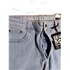 Image 4 : LOT DE 2 JEANS HOMEBOY ASSORTIS BLEU PÂLE GRANDEUR: 32X32 (ÉCUSSON HOMEBOY ET POCHES BRODÉES X), (NE