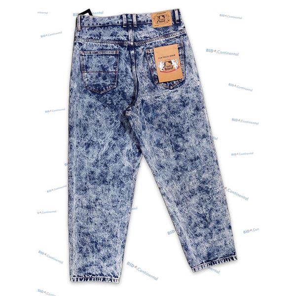 JEAN ACID WASH MED FILM TRUCKS DENIM, (NEUF)