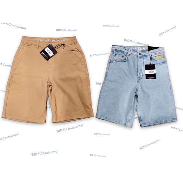 LOT DE 2 SHORTS 30 HOME BOY THE ORIGINAL BAGGY, (NEUFS)