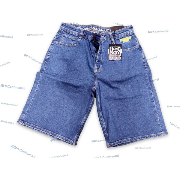 SHORT EN JEAN 33 HOME BOY THE ORIGINAL BAGGY, (NEUF)