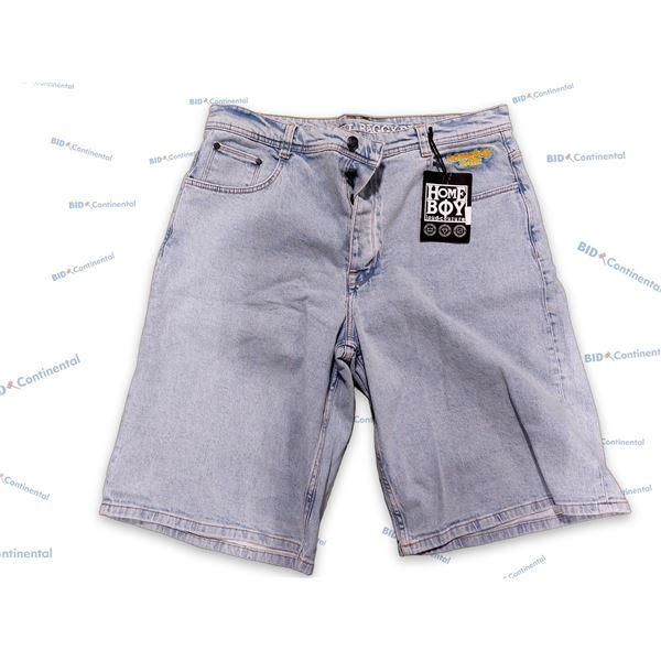 SHORT EN JEAN 36 HOME BOY THE ORIGINAL BAGGY, (NEUF)
