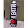 Image 1 : PLANCHE DE SKATE 8.0 X 31.70 DEATH SKATEBOARDS I LOVE DEATH, (NEUVE)